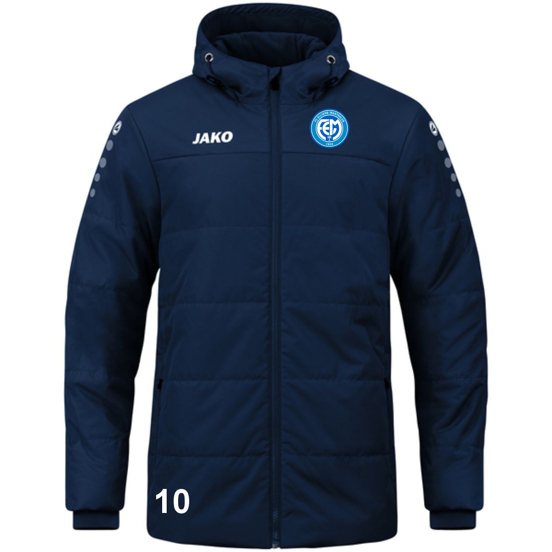 Coachjacke Senior mit Vereinslogo