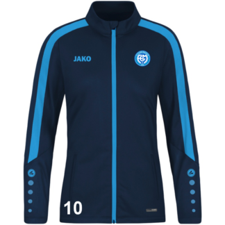 Polyesterjacke mit Vereinslogo Damen